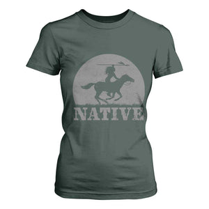 Northwest Native American Knight Pride Mountain Warrior T Shirt For Women