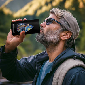 Native American Arrowhead Hunter Starry Night 4 in 1 Can Cooler Tumbler