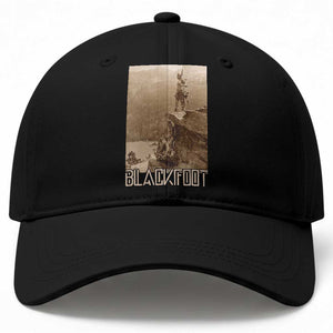 Blackfoot Native American Indians At Glacier National Park Baseball Cap