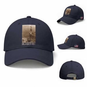 Blackfoot Native American Indians At Glacier National Park Baseball Cap