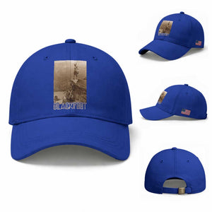Blackfoot Native American Indians At Glacier National Park Baseball Cap