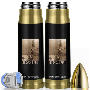 Blackfoot Native American Indians At Glacier National Park Bullet Tumbler