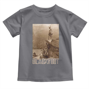 Blackfoot Native American Indians At Glacier National Park Toddler T Shirt