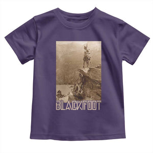 Blackfoot Native American Indians At Glacier National Park Toddler T Shirt
