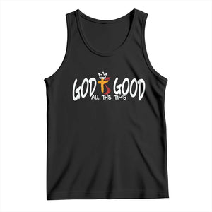 Jesus Christian Tank Top God Is Good All The Time TS14 Black Print Your Wear