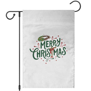 Jesus Christian Christmas Garden Flag TS14 White Print Your Wear