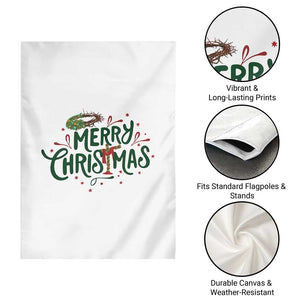 Jesus Christian Christmas Garden Flag TS14 Print Your Wear