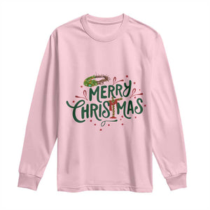 Jesus Christian Christmas Long Sleeve Shirt TS14 Light Pink Print Your Wear