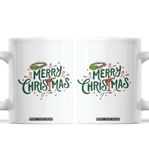 Jesus Christian Christmas Coffee Mug TS14 White Print Your Wear