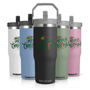 Jesus Christian Christmas Flip Straw Tumbler TS14 Print Your Wear