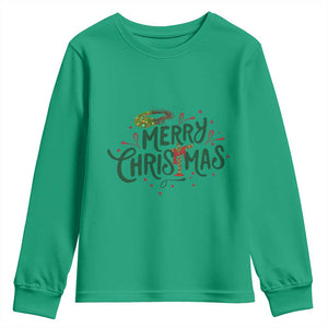 Jesus Christian Christmas Youth Sweatshirt TS14 Irish Green Print Your Wear