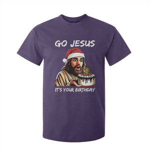 Funny Jesus Christmas T Shirt For Kid Go Jesus It Is Your Birthday TS14 Purple Print Your Wear