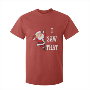 Funny Trump Christmas T Shirt For Kid I Saw That Meme TS14 Red Print Your Wear