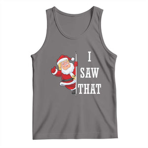Funny Trump Christmas Tank Top I Saw That Meme TS14 Deep Heather Print Your Wear