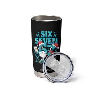 67 Six Seven Christmas Tumbler Cup Funny Italian Brainrot Meme TS14 Print Your Wear