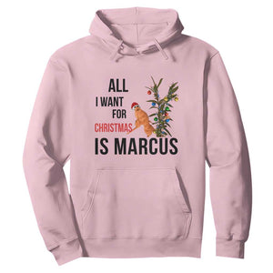 Marcus The Worm Robert Meme Hoodie All I Want For Christmas Is Marcus TS14 Light Pink Print Your Wear