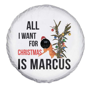 Marcus The Worm Robert Meme Spare Tire Cover All I Want For Christmas Is Marcus TS14 Print Your Wear