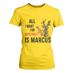 Marcus The Worm Robert Meme T Shirt For Women All I Want For Christmas Is Marcus TS14 Daisy Print Your Wear
