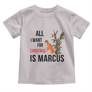 Marcus The Worm Robert Meme Toddler T Shirt All I Want For Christmas Is Marcus TS14 Ice Gray Print Your Wear
