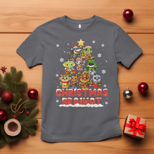 Italian Brainrot Christmas Tree Meme T Shirt TS14 Charcoal Print Your Wear