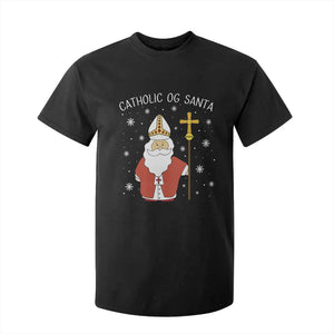 Saint Nicholas Catholic Christmas T Shirt For Kid TS14 Black Print Your Wear