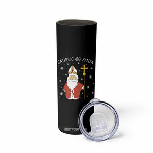 Saint Nicholas Catholic Christmas Skinny Tumbler TS14 Print Your Wear