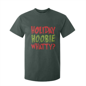 Holiday Hoobie Whatty T Shirt For Kid Funny Christmas Movie Holiday TS14 Dark Forest Green Print Your Wear
