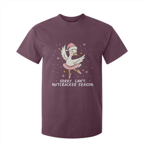 Nutcracker Goose Ballet Christmas T Shirt For Kid TS14 Maroon Print Your Wear