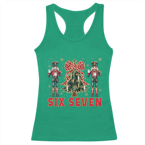 67 Six Seven Nutcracker Christmas Meme Racerback Tank Top TS14 Irish Green Print Your Wear