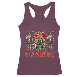 67 Six Seven Nutcracker Christmas Meme Racerback Tank Top - Print Your Wear