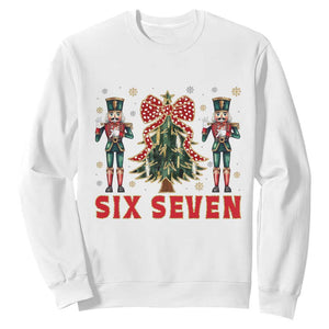 67 Six Seven Nutcracker Christmas Meme Sweatshirt TS14 White Print Your Wear