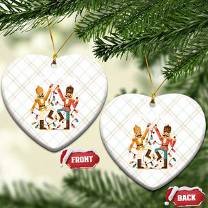Funny Nutcracker Christmas Ceramic Ornament Let Us Get Crackin TS14 Print Your Wear