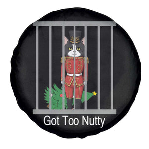 Funny Cat Nutcracker Christmas Spare Tire Cover Got Too Nutty TS14 Print Your Wear