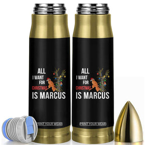 Marcus The Worm Robert Christmas Meme Bullet Tumbler All I Want For Xmas Is Marcus TS14 Black Print Your Wear