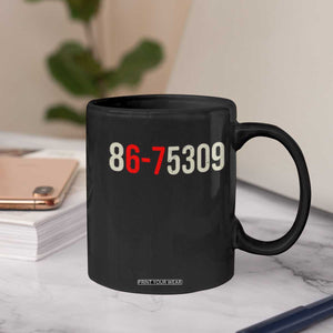 67 Six Seven Meme Coffee Mug Vintage 80s Music 8675309 Jenny TS14 Print Your Wear
