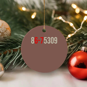 67 Six Seven Meme Ceramic Ornament Vintage 80s Music 8675309 Jenny TS14 1pc Mocha Print Your Wear