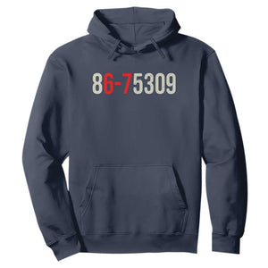 67 Six Seven Meme Hoodie Vintage 80s Music 8675309 Jenny TS14 Navy Print Your Wear