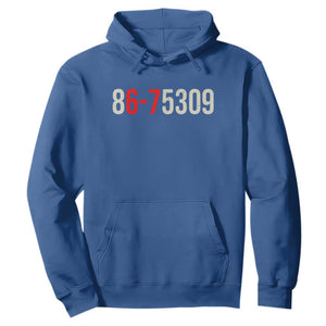 67 Six Seven Meme Hoodie Vintage 80s Music 8675309 Jenny TS14 Royal Blue Print Your Wear