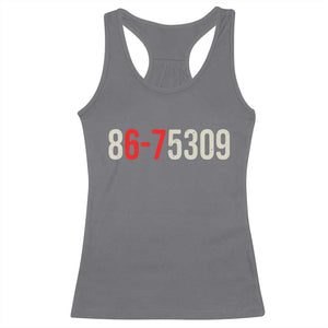67 Six Seven Meme Racerback Tank Top Vintage 80s Music 8675309 Jenny TS14 Charcoal Print Your Wear