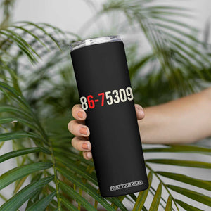 67 Six Seven Meme Skinny Tumbler Vintage 80s Music 8675309 Jenny TS14 Print Your Wear