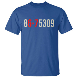 67 Six Seven Meme T Shirt Vintage 80s Music 8675309 Jenny TS14 Royal Blue Print Your Wear