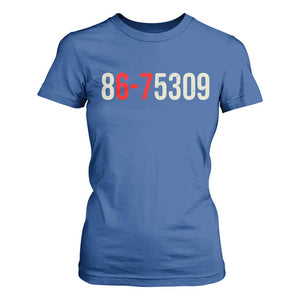 67 Six Seven Meme T Shirt For Women Vintage 80s Music 8675309 Jenny TS14 Royal Blue Print Your Wear