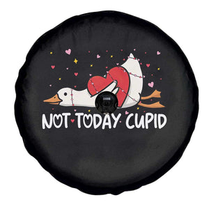 Silly Goose Valentine Spare Tire Cover Not Today Cupid TS14 Print Your Wear