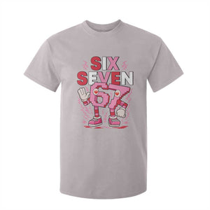 67 Valentines T Shirt For Kid Funny Six Seven Brainrot Meme TS14 Ice Gray Print Your Wear