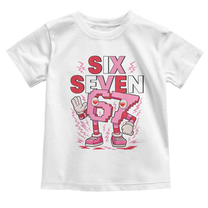 67 Valentines Toddler T Shirt Funny Six Seven Brainrot Meme TS14 White Print Your Wear