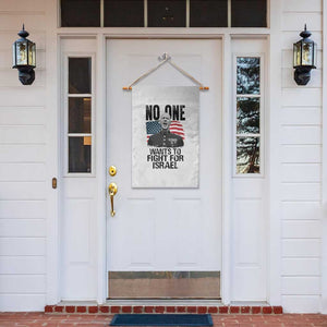 No One Wants To Fight For Israel Garden Flag Marine Veteran American Freedom TS14 Print Your Wear