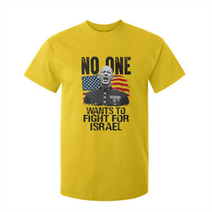No One Wants To Fight For Israel T Shirt For Kid Marine Veteran American Freedom TS14 Daisy Print Your Wear