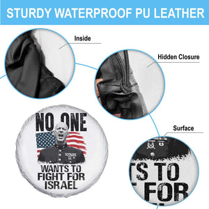 No One Wants To Fight For Israel Spare Tire Cover Marine Veteran American Freedom TS14 Print Your Wear