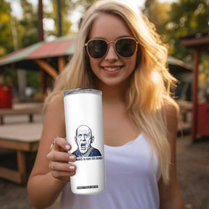 No One Wants To Fight For Israel Skinny Tumbler Marine Veteran America First Anti War TS14 Print Your Wear