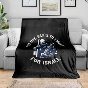 No One Wants To Fight For Israel Throw Blanket Marine Veteran Anti War America First Statement TS14 Print Your Wear